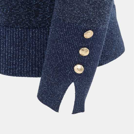 Biba Shimmer Jumper Ld61 Navy Biba Shimmer Jumper Ld61 Navy