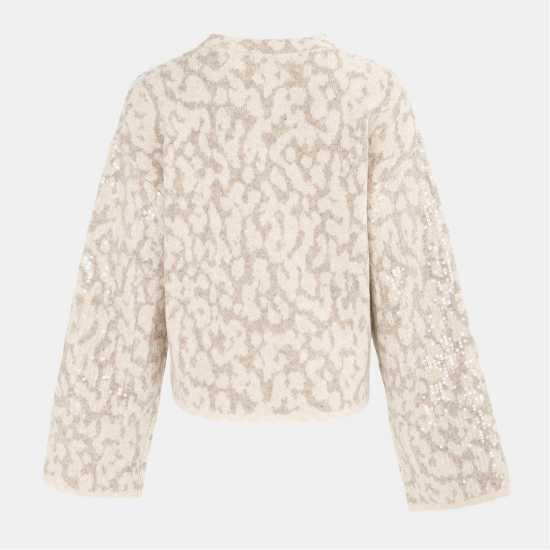 Biba Leop Jumper Ld61 Beige/Grey Biba Leop Jumper Ld61 Beige/Grey