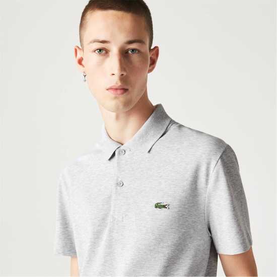 Lacoste Мъжка Блуза С Яка Sport Polo Shirt Mens Light Grey CCA Holiday Essentials