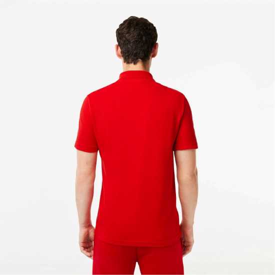 Lacoste Мъжка Блуза С Яка Sport Polo Shirt Mens Red 240 Holiday Essentials