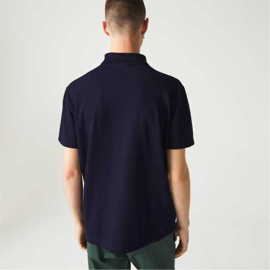 Lacoste Мъжка Блуза С Яка Sport Polo Shirt Mens Navy 166 Holiday Essentials