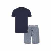 Мъжки пижами Lyle And Scott Lyle Tee And Short Sn54 Lyle And Scott Lyle Tee And Short Sn54 Мъжки пижами