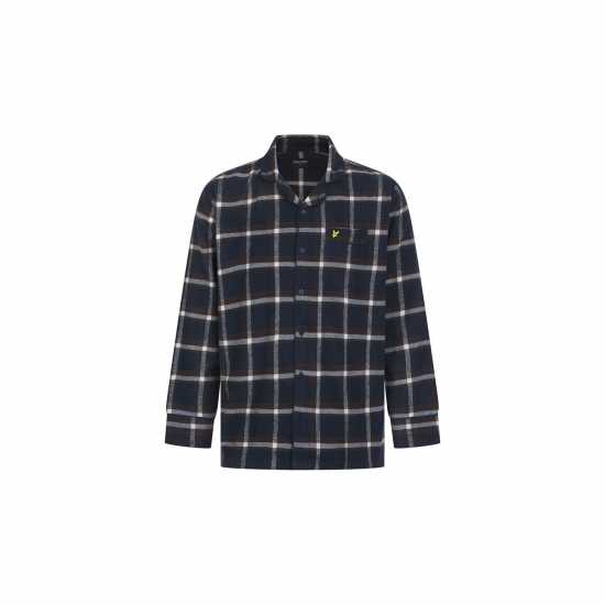 Lyle And Scott Men's Flannel Long-Sleeve Pyjama Sets  