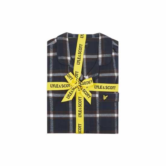 Lyle And Scott Men's Flannel Long-Sleeve Pyjama Sets  