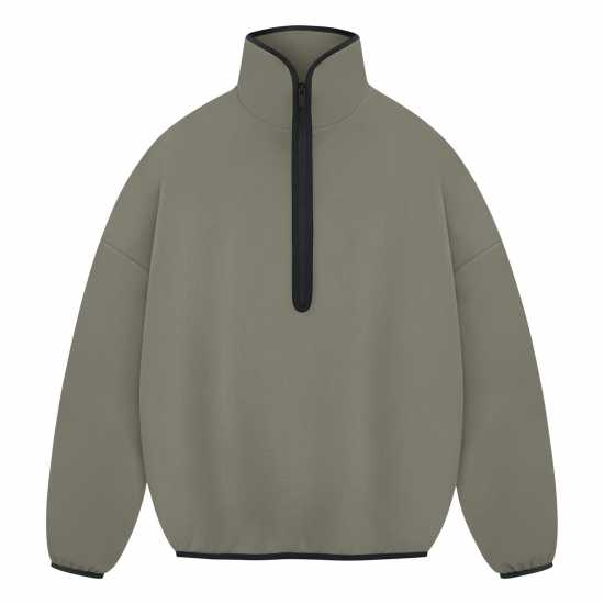 Adidas Quarter-Zip Fleece Clay 
