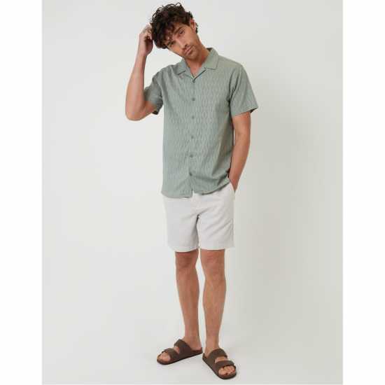 Мъжки ризи Threadbare Sht Ss Acot Sn99 Sage Threadbare Sht Ss Acot Sn99 Sage Мъжки ризи