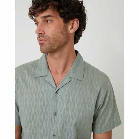 Мъжки ризи Threadbare Sht Ss Acot Sn99 Sage Threadbare Sht Ss Acot Sn99 Sage Мъжки ризи