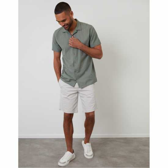 Threadbare Sht Ss Sago Sn99 Sage Мъжки ризи