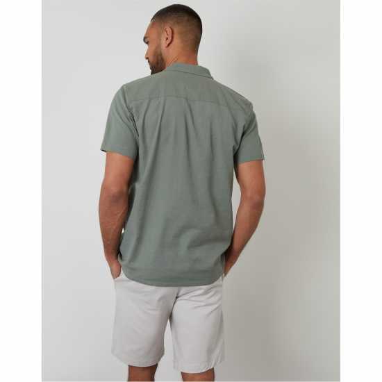 Threadbare Sht Ss Sago Sn99 Sage Мъжки ризи