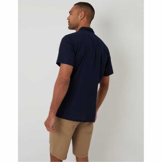 Threadbare Sht Ss Sago Sn99 Navy Мъжки ризи