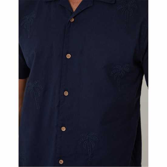 Threadbare Sht Ss Sago Sn99 Navy Мъжки ризи