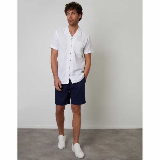 Threadbare Sht Ss Worden Sn99 White Мъжки ризи