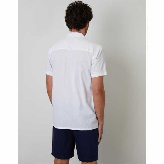 Threadbare Sht Ss Worden Sn99 White Мъжки ризи