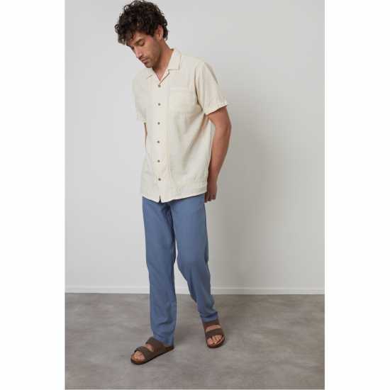 Threadbare Sht Ss Worden Sn99 Natural Мъжки ризи