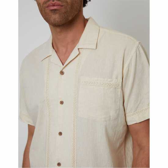 Threadbare Sht Ss Worden Sn99 Natural Мъжки ризи