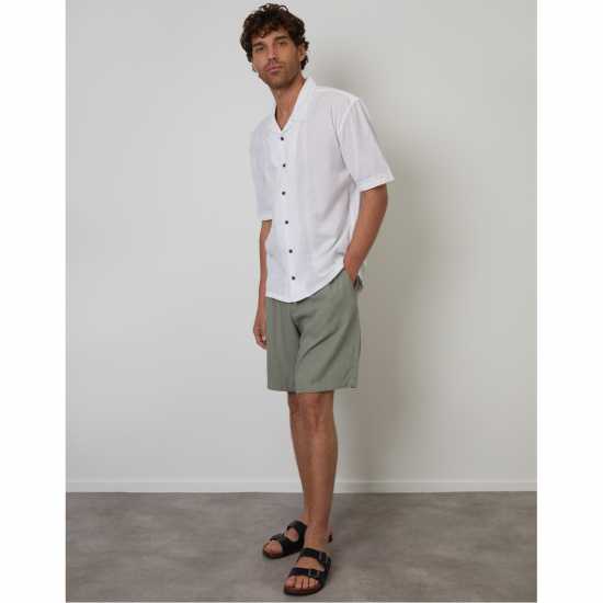 Threadbare Sht Ss Rallie Sn99 White Мъжки ризи