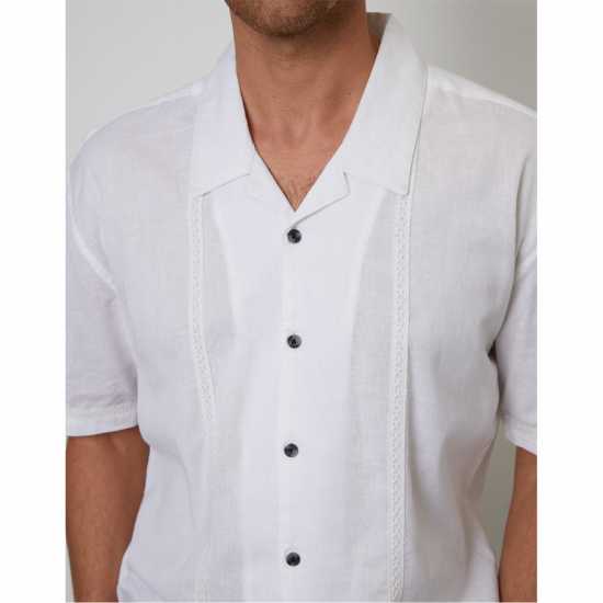 Threadbare Sht Ss Rallie Sn99 White Мъжки ризи