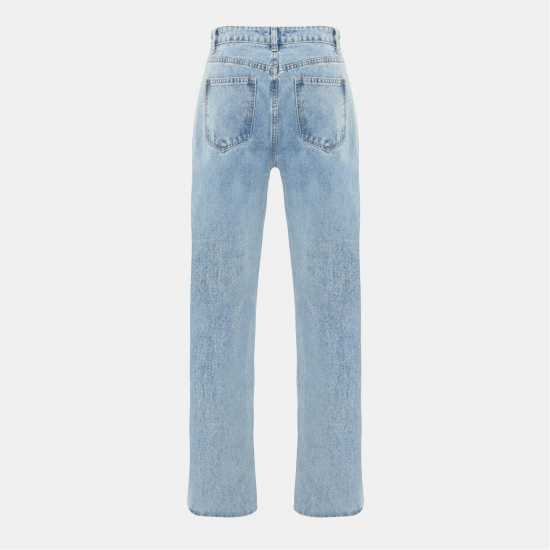 Straight Leg Mom Jean  