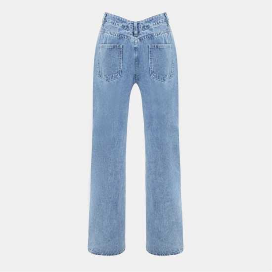 Dipped Waistband Boyfriend Jean  