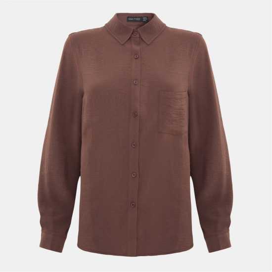 Риза С Дълъг Ръкав Soft Crepe Long Sleeve Shirt  