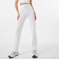 Jack Wills Knitted Pin Tuck Trouser White Дамски пуловери и жилетки