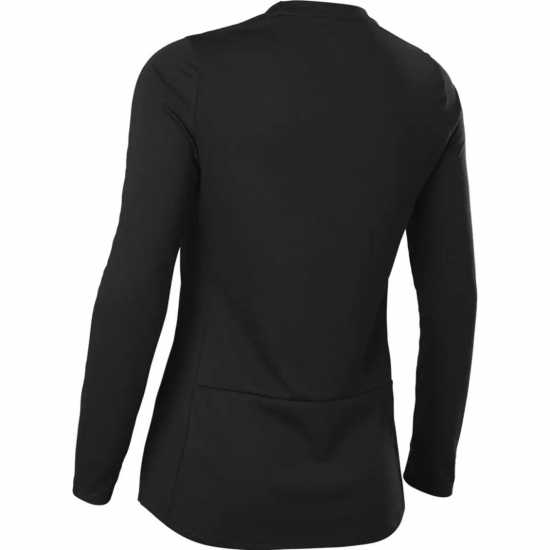 Fox Фланелка С Дълъг Ръкав Ranger Women Drirelease Long Sleeve Jersey Black - Облекло за колоездене