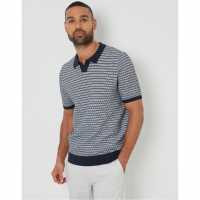 Threadbare Nordale Knitted Top Морска синьо 