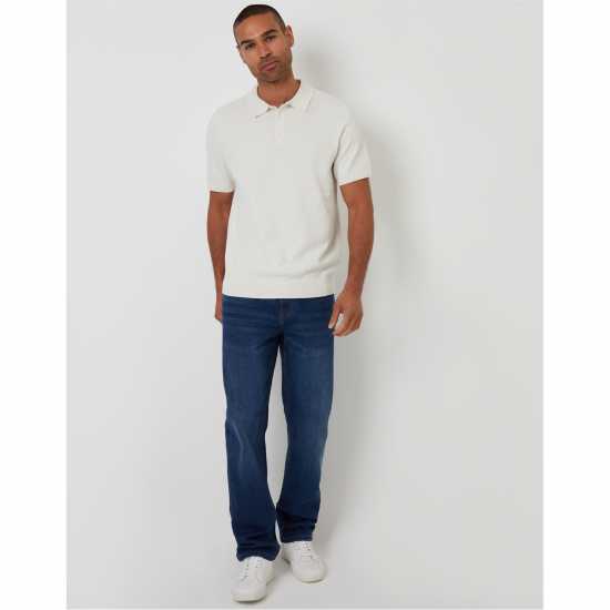 Threadbare Ollerton Knitted Top Светло бежово Threadbare Ollerton Knitted Top Светло бежово