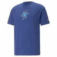 Puma Manchester City Cny Training T-Shirt 2023 Adults Blazing Blue Мъжки ризи