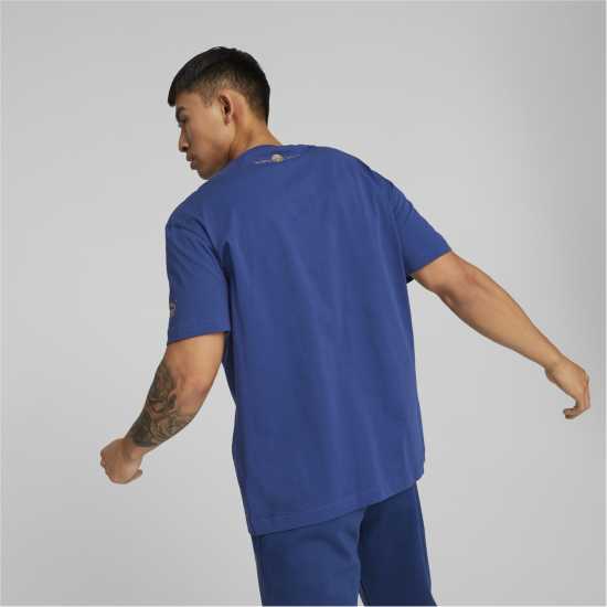 Puma Manchester City Cny Training T-Shirt 2023 Adults Blazing Blue Мъжки ризи