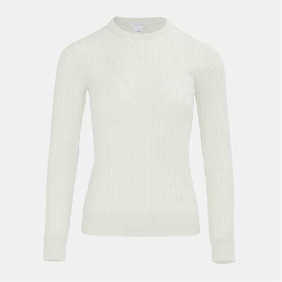 Miso Baby Cable Jumper Women Cream 