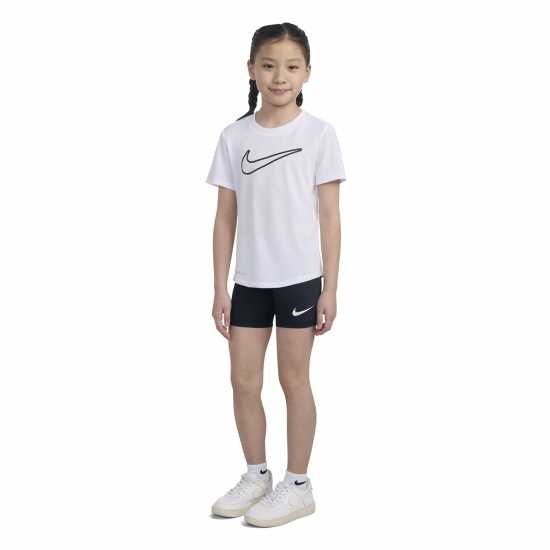 Nike Спортни Шорти Pro Performance Shorts Черно Детски къси панталони