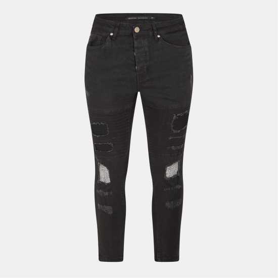 Brave Soul Wash Biker Jean  