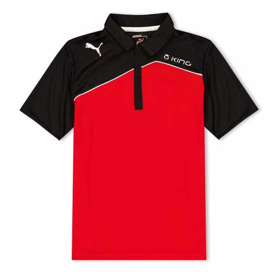 Puma (F13) Evospeed Polo Juniors Red 