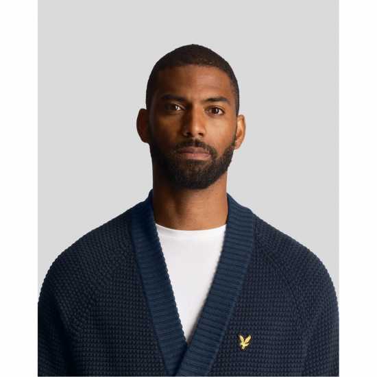 Lyle And Scott Плетена Жилетка Men's Birdseye Cardigan  