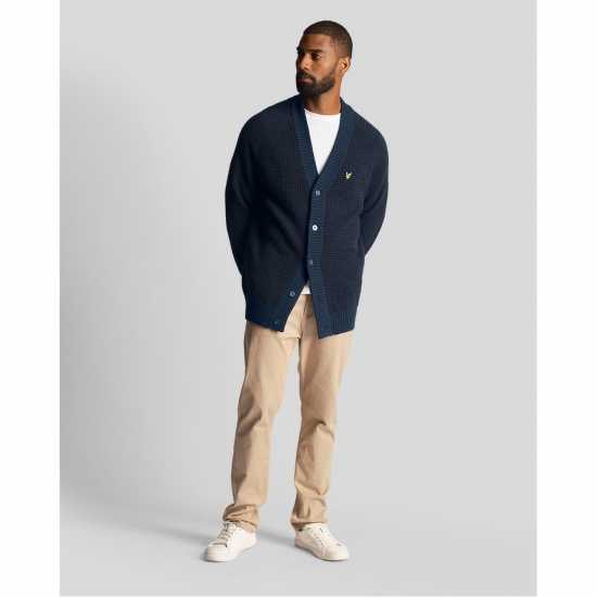 Lyle And Scott Плетена Жилетка Men's Birdseye Cardigan  
