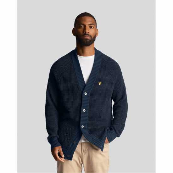 Lyle And Scott Плетена Жилетка Men's Birdseye Cardigan  