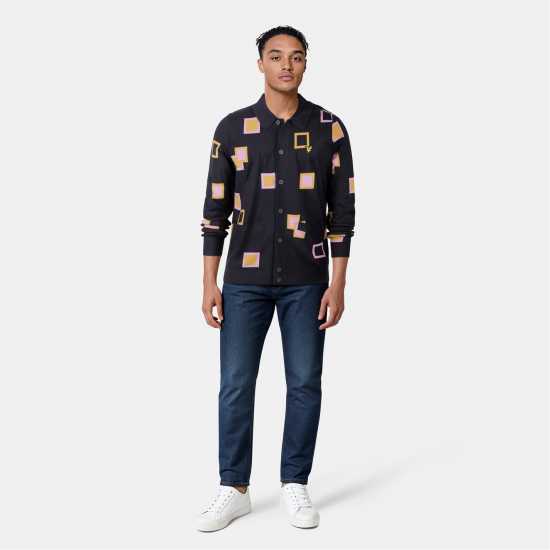 Lyle And Scott Плетена Жилетка Men's Square Knitted Cardigan  
