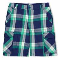 Puma (8) Beach Check Walkshorts Infants Green 