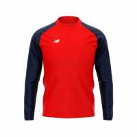 Дамски полар New Balance Quarter Zip Midlayer Top Womens New Balance Quarter Zip Midlayer Top Womens Дамски полар