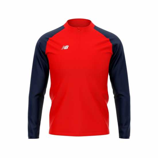 Дамски полар New Balance Quarter Zip Midlayer Top Womens New Balance Quarter Zip Midlayer Top Womens Дамски полар