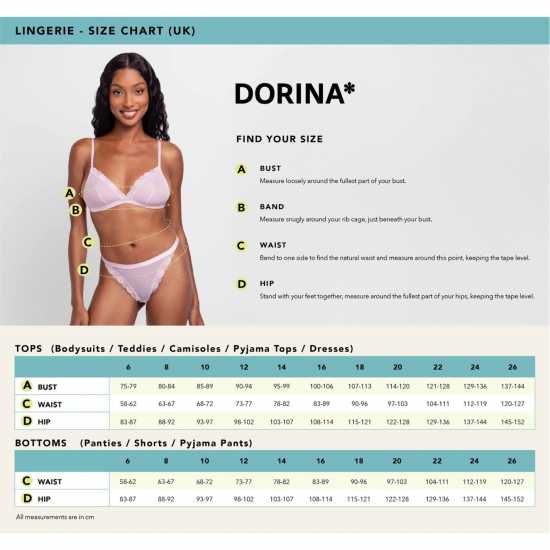 Dorina Origins Dress Pink Дамски пижами