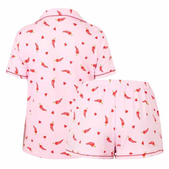 Urban Threads Women's Short Sleeve Pyjama Set  