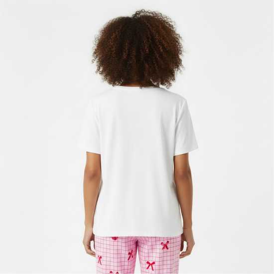 Urban Threads Women's Short Sleeve Pyjama Set  