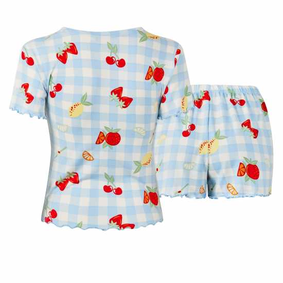 Urban Threads Women's Short Sleeve Pyjama Set Urban Threads Women's Short Sleeve Pyjama Set