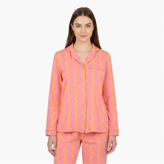 Chelsea Peers Women's Cotton Long Sleeve Pyjama Set  