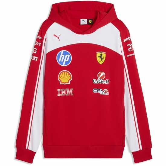 Puma Scuderia Ferrari F1 Replica Hoodie Unisex Puma Scuderia Ferrari F1 Replica Hoodie Unisex