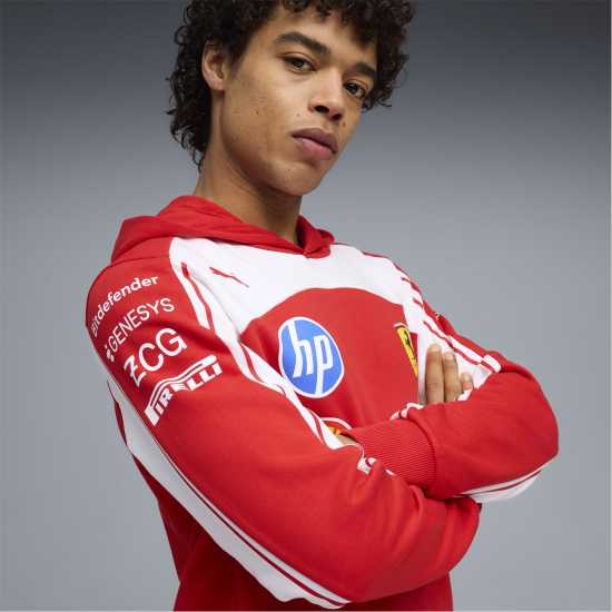 Puma Scuderia Ferrari F1 Replica Hoodie Unisex Puma Scuderia Ferrari F1 Replica Hoodie Unisex
