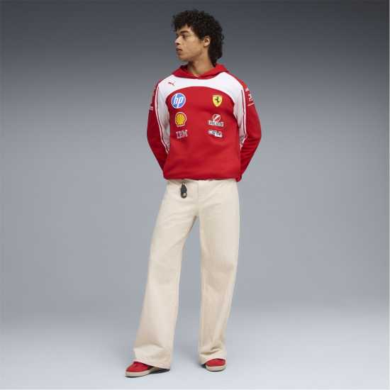 Puma Scuderia Ferrari F1 Replica Hoodie Unisex Puma Scuderia Ferrari F1 Replica Hoodie Unisex