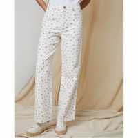 Threadbare Soleil Pte Jean Ld99 White 